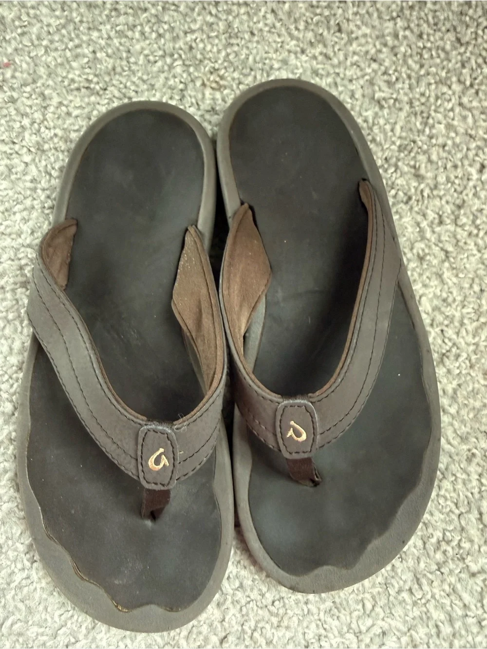 OLUKAI Ohana Dark Java Brown Beach Sandal